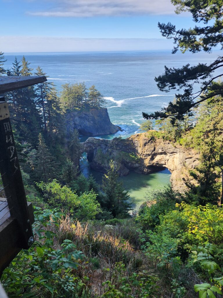 Natural Bridges at Samuel Boardman