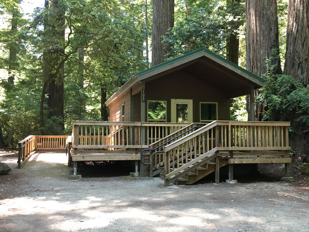 Cabins at Jedediah Smith Campgrounds