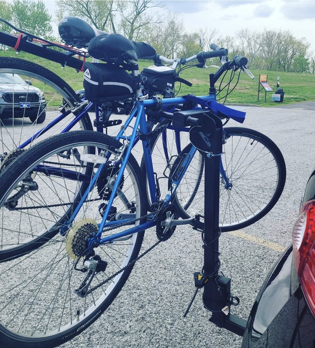Bike loaded and ready to go, a simple moment that reflects staying strong for an active, everyday life