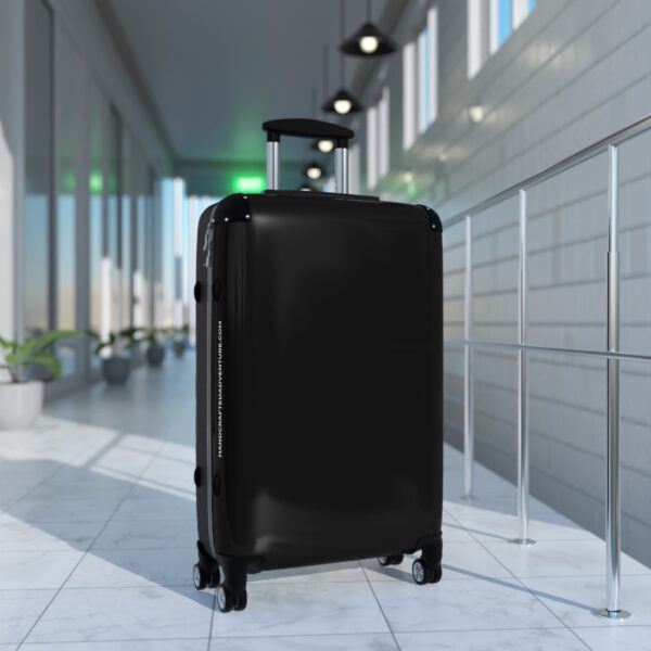 Sleek & Bold: The Ultimate Black Travel Suitcase - Image 3