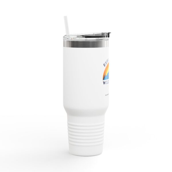 Explore the Wilderness 40oz Insulated Travel Mug – Adventure-Ready - Image 2