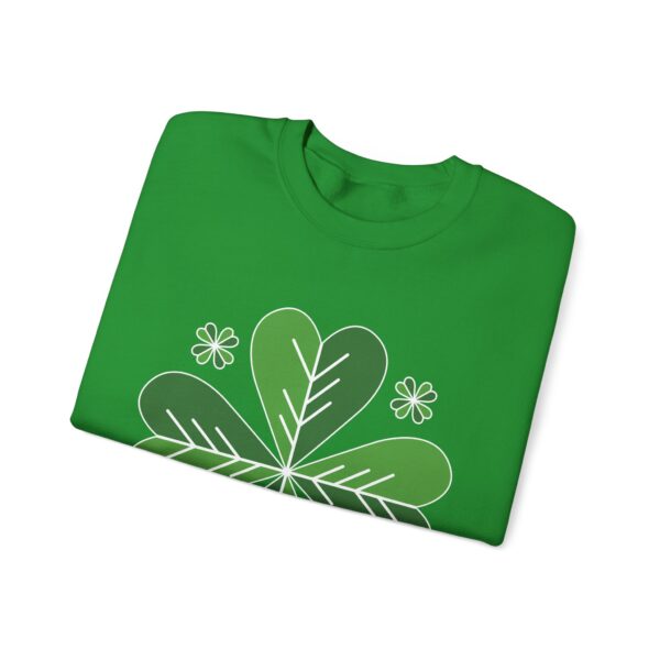 St. Patrick’s Day Shamrock Crewneck Sweatshirt | Cozy & Festive Unisex Pullover - Image 7