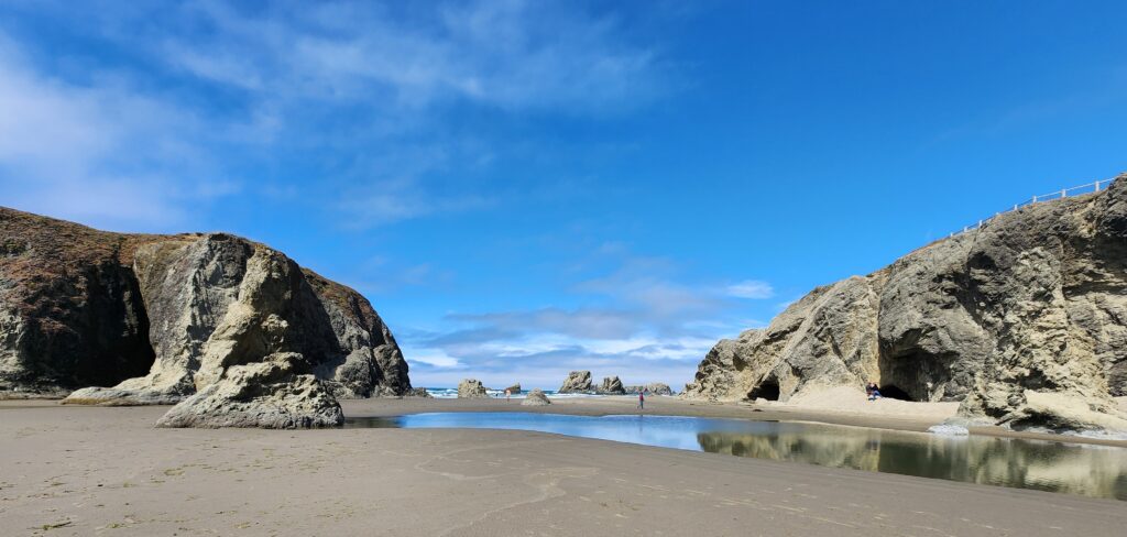 A stop at Face Rock Beach led to a spontaneous exploration of lower the beach area