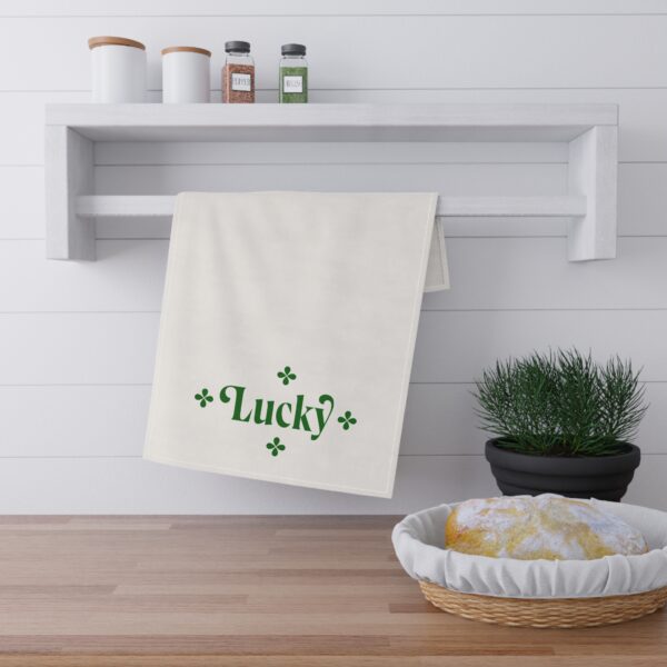 Lucky St. Patrick’s Day Tea Towel | Fun & Festive Kitchen Decor