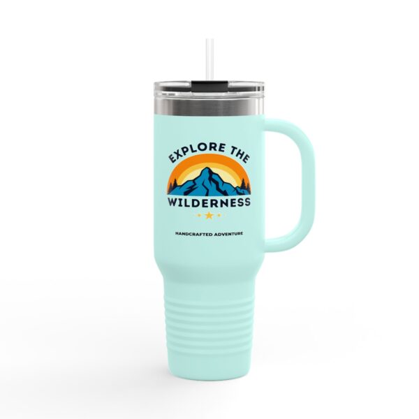 Explore the Wilderness 40oz Insulated Travel Mug – Adventure-Ready - Image 5