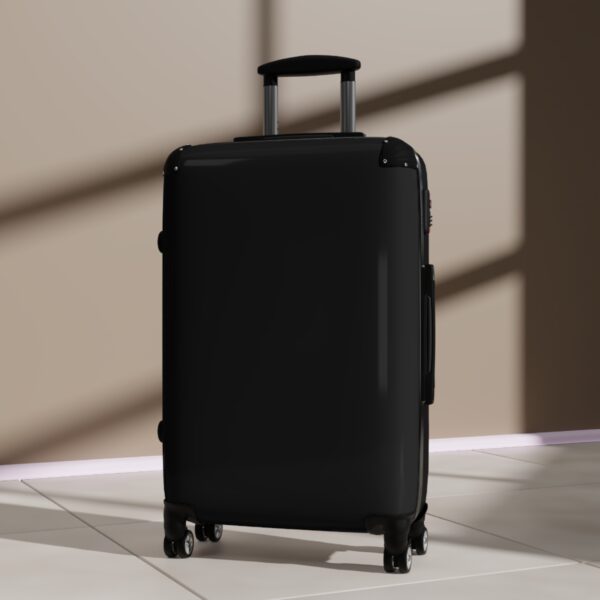 Sleek & Bold: The Ultimate Black Travel Suitcase - Image 4