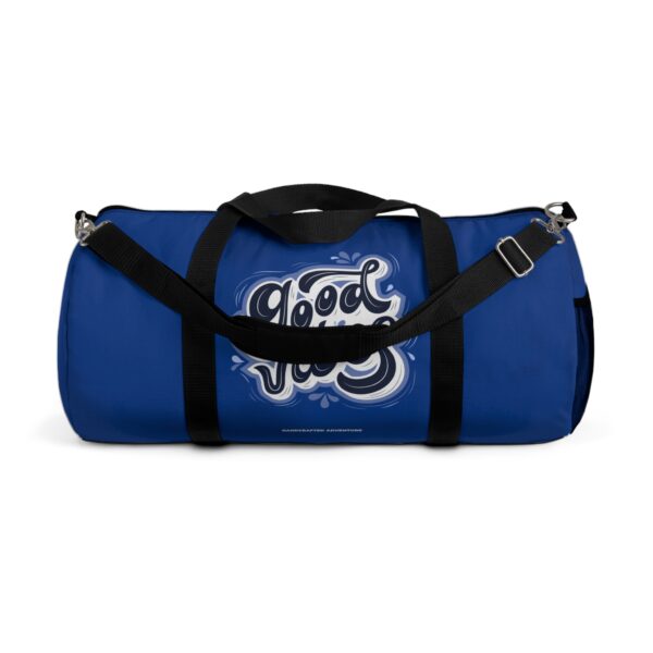 Good Vibes Duffel Bag – Lightweight, Durable, & Stylish for Gym, Travel, or Everyday Use - Image 2