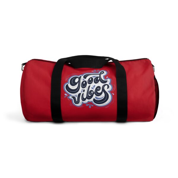 Good Vibes Duffel Bag – Lightweight, Durable, & Stylish for Gym, Travel, or Everyday Use - Image 5