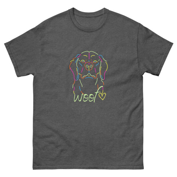 Neon Dog Woof T-Shirt | Bright & Playful Graphic Tee - Image 9