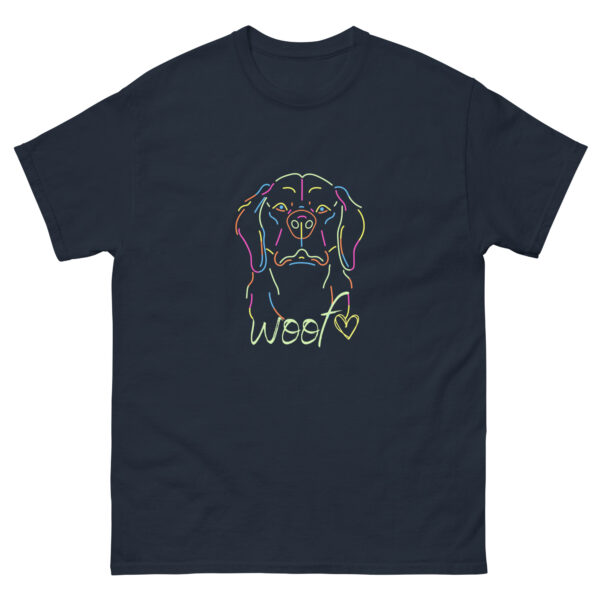 Neon Dog Woof T-Shirt | Bright & Playful Graphic Tee - Image 5