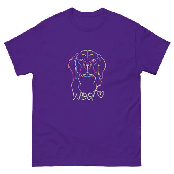 Neon Dog Woof T-Shirt | Bright & Playful Graphic Tee - Image 7