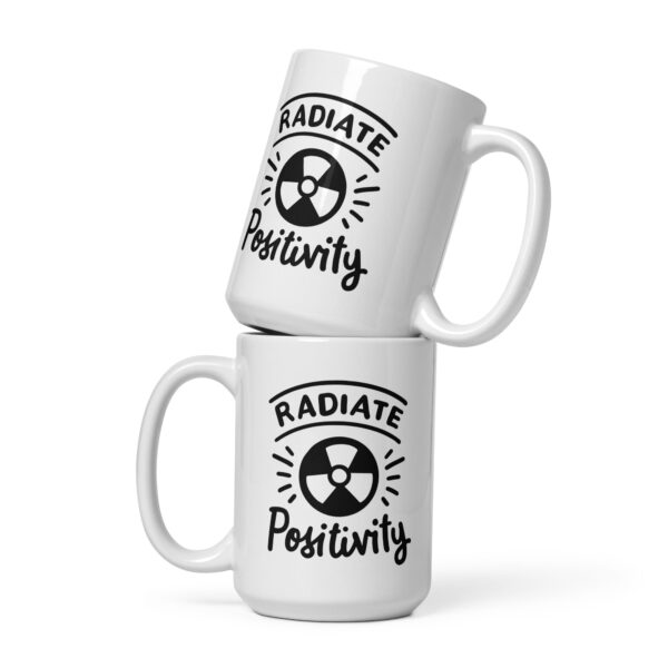 Radiate Positivity Mug – X-Ray Themed Inspirational Coffee Mug (15 oz & 20 oz) - Image 2