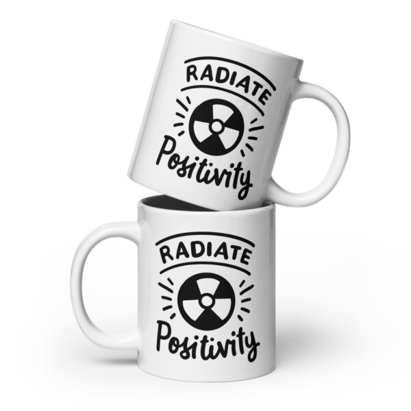 Radiate Positivity Mug – X-Ray Themed Inspirational Coffee Mug (15 oz & 20 oz)