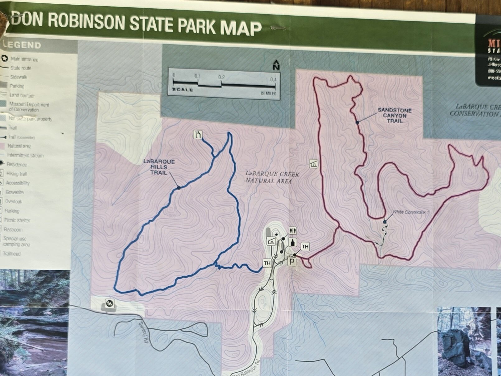Don Robinson State Park Hiking Near St. Louis