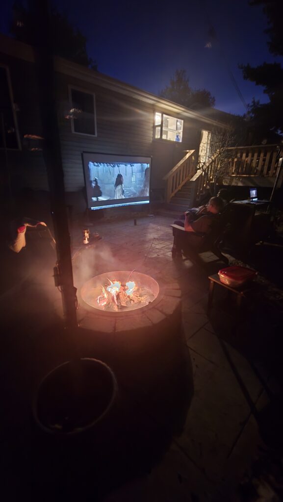 Movie Night Outside