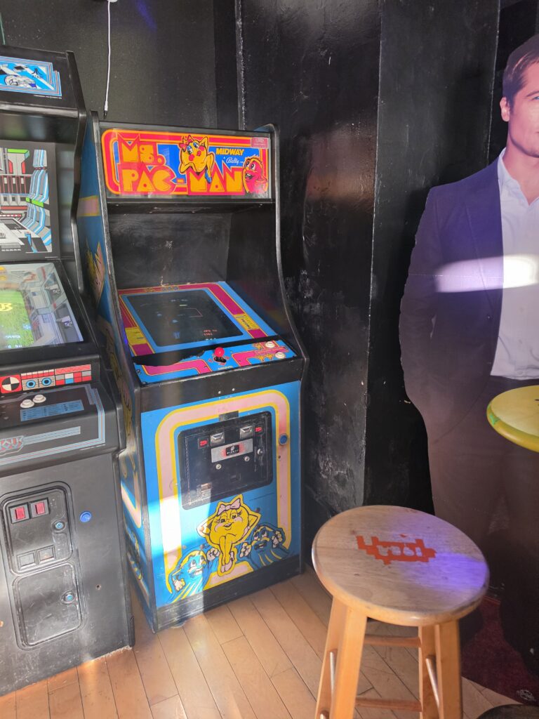 Ms. Pacman at 1984 Arcade in Springfield, Missouri