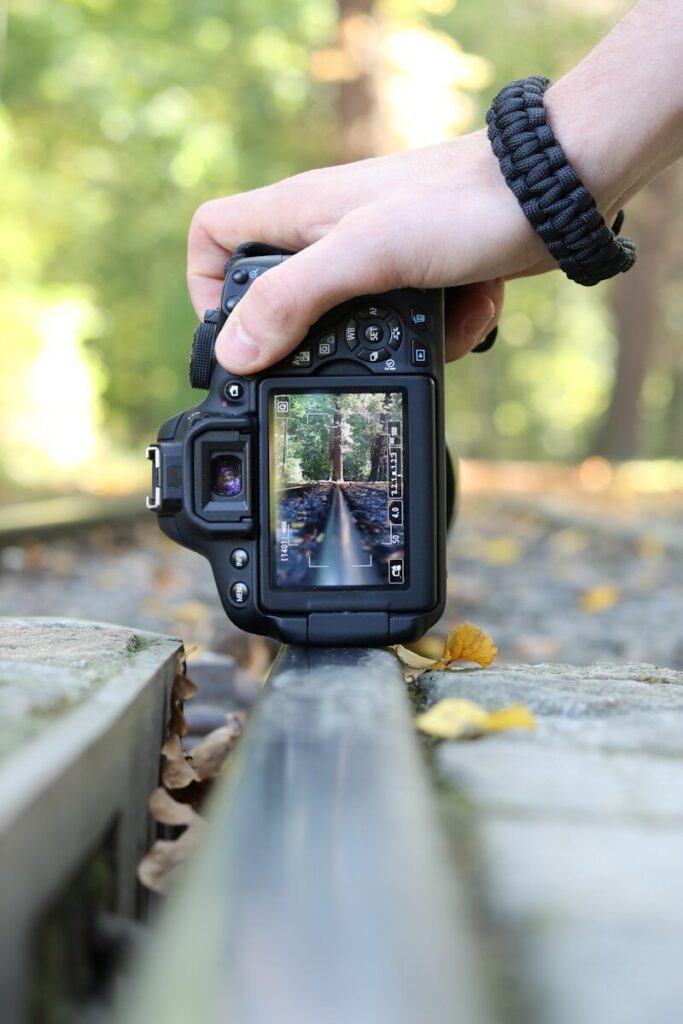 view through a camera
